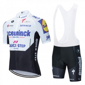 Tenue Maillot + Cuissard à Bretelles 2020 Deceuninck-Quick-Step N004